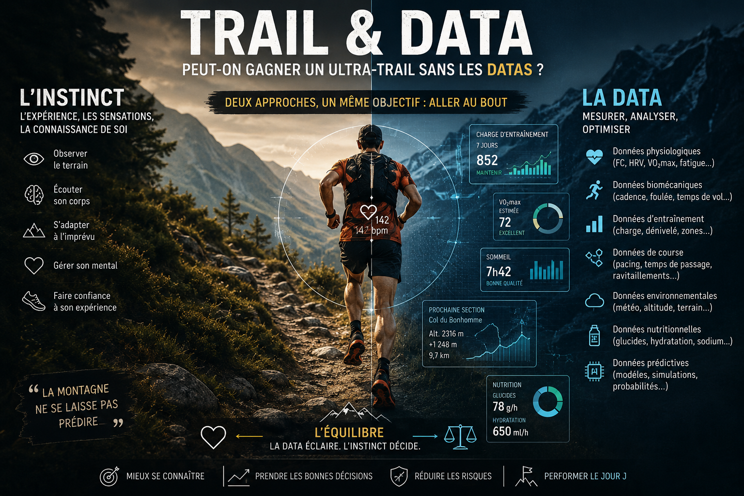 Peut-on aujourd’hui gagner un ultra-trail sans les datas ?