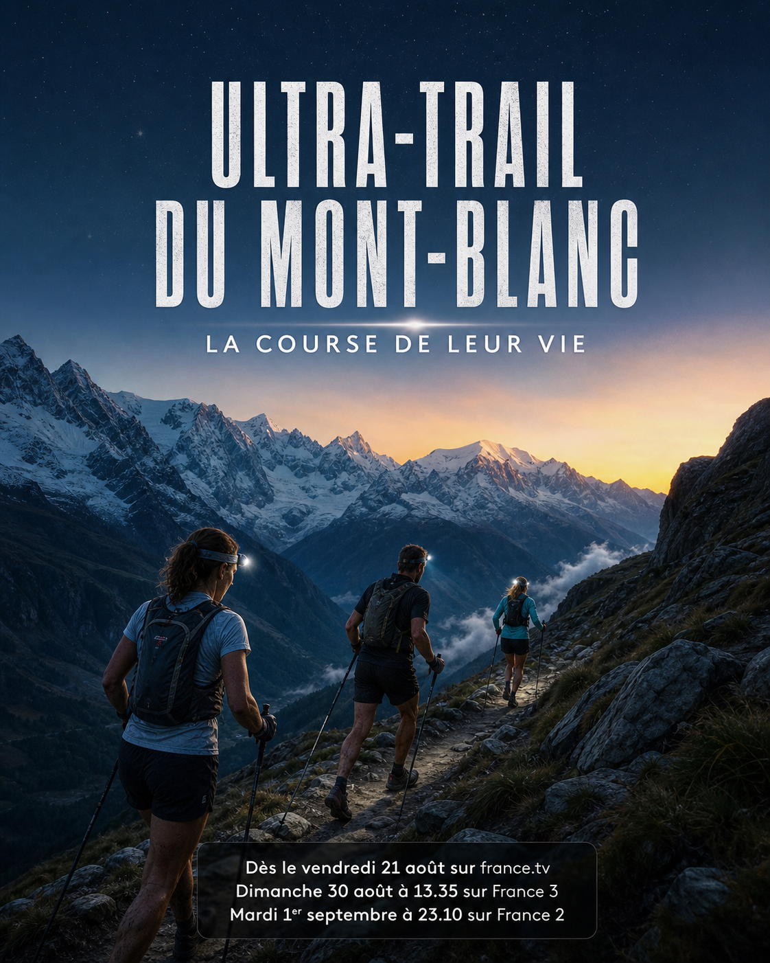Ultra-trail du Mont-Blanc - la course de leur vie